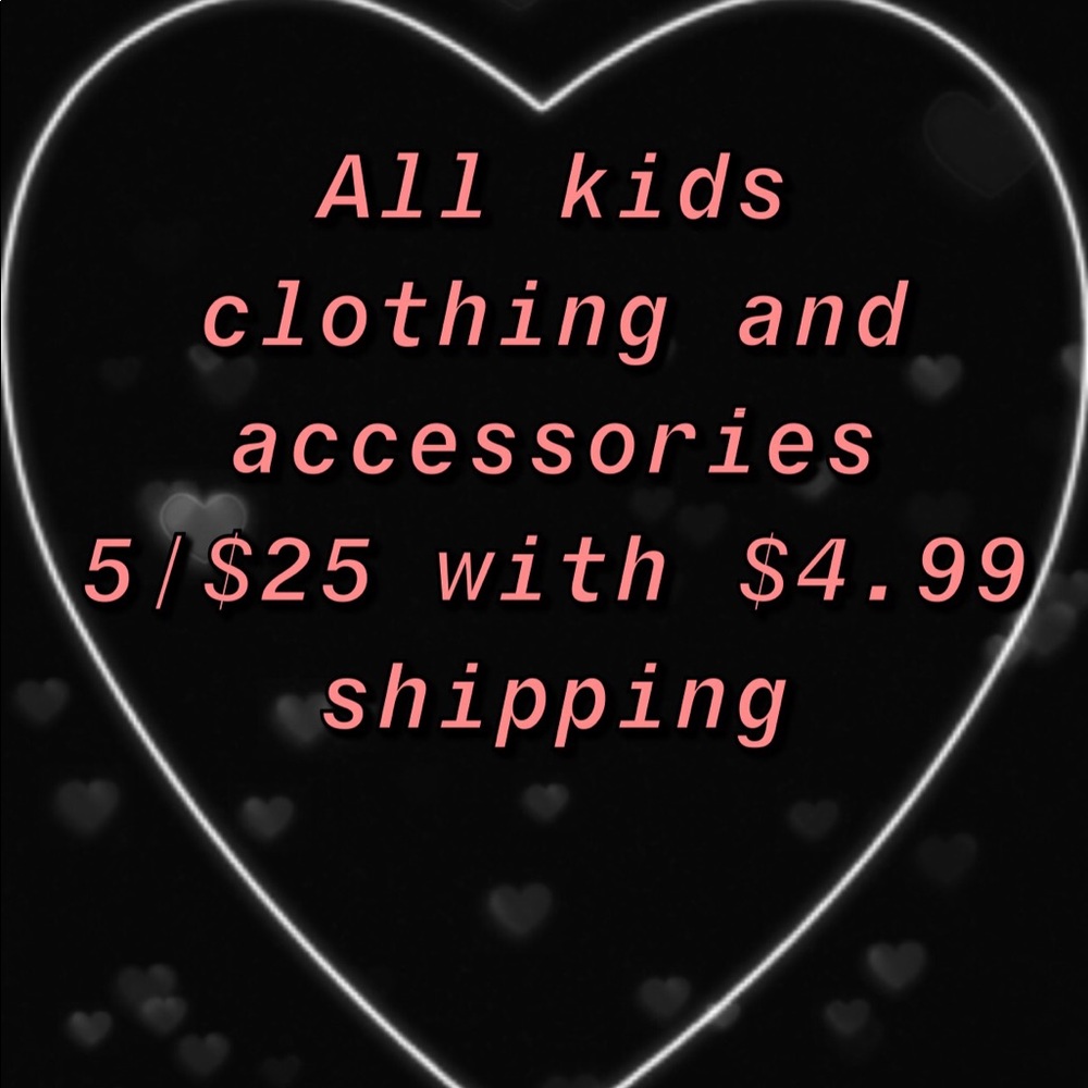 ⚡️5/$25 + $4.99 shipping sale